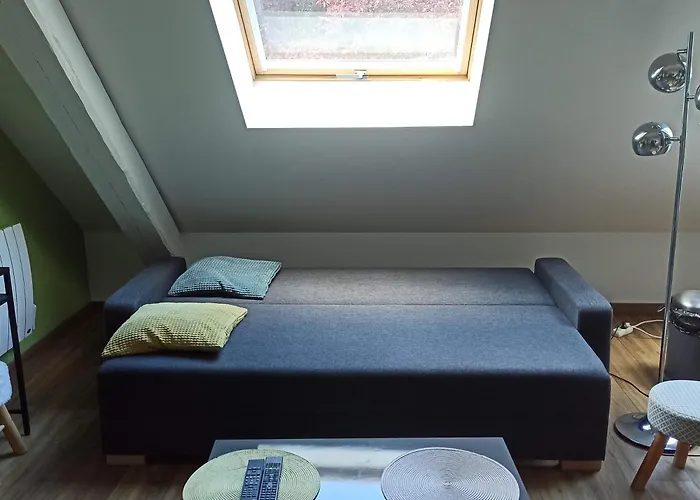 Lägenhet Joli F2 Independant Avec Jardin Prive Rouffach