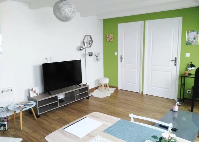 Joli F2 Independant Avec Jardin Prive Rouffach