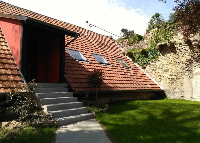 Joli F2 Independant Avec Jardin Prive Lägenhet Rouffach